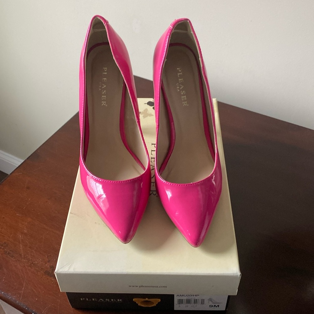 Hot Pink Stilettos! Worn once